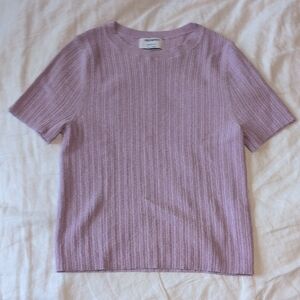 Old Navy Lilac Short Sleeve Tee